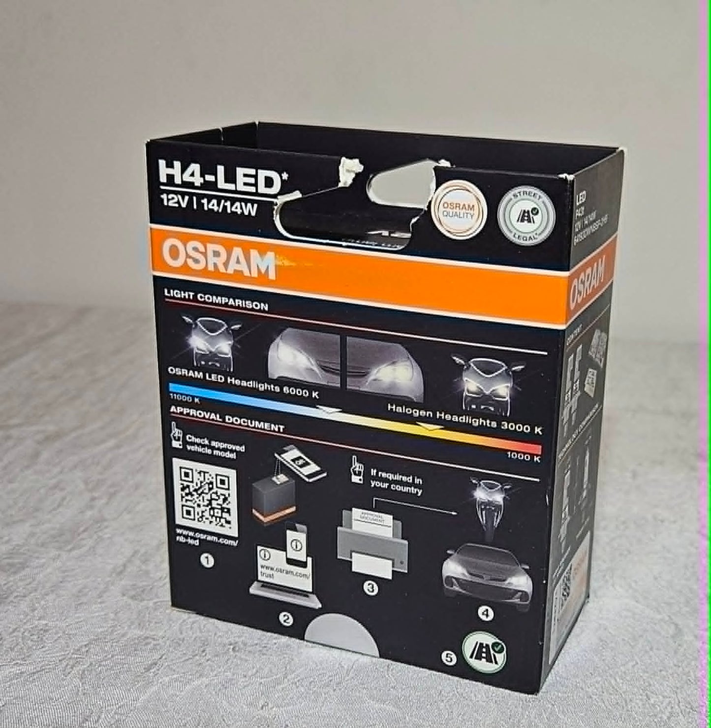 OSRAM Night Breaker LED Speed H4 Set 12V – B-Ware