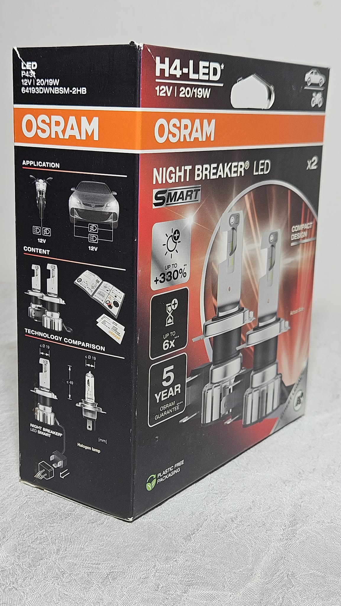 OSRAM Night Breaker LED Smart H4 Set 12V – B-Ware